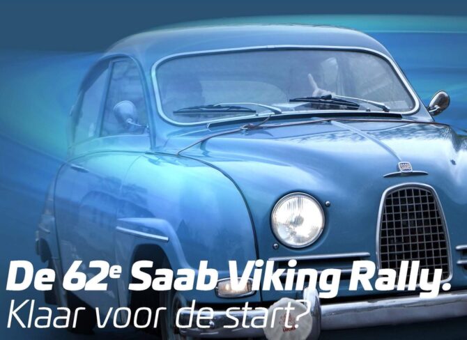 De inschrijving 62e Saab Viking Rally is geopend!