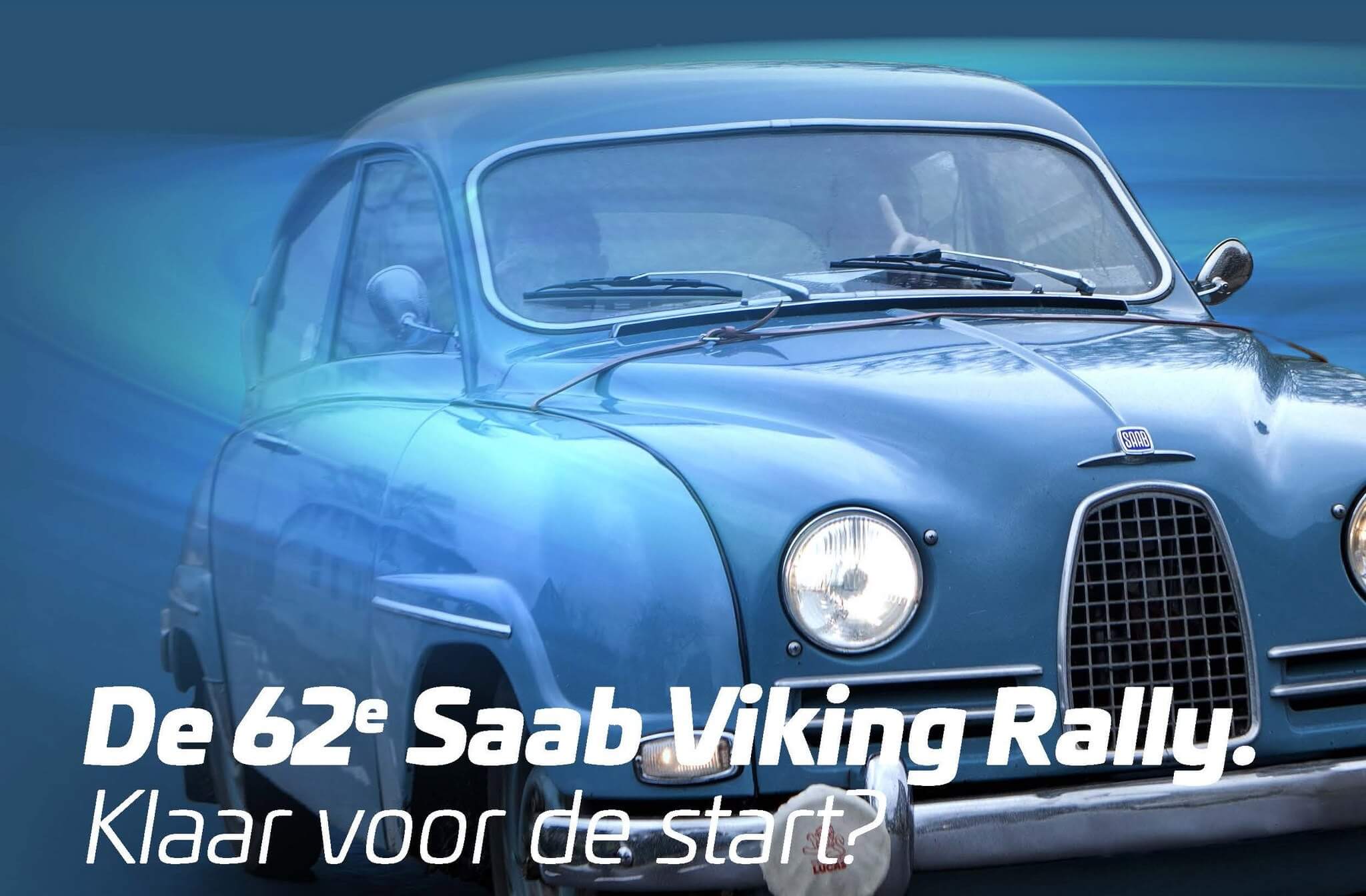 De inschrijving 62e Saab Viking Rally is geopend!